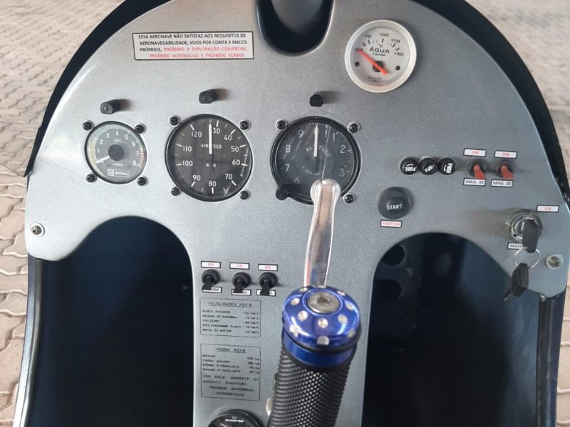 Kit Carenagem (V200) + painel + parabrisas para FOX V2, V4 e V5 Tandem