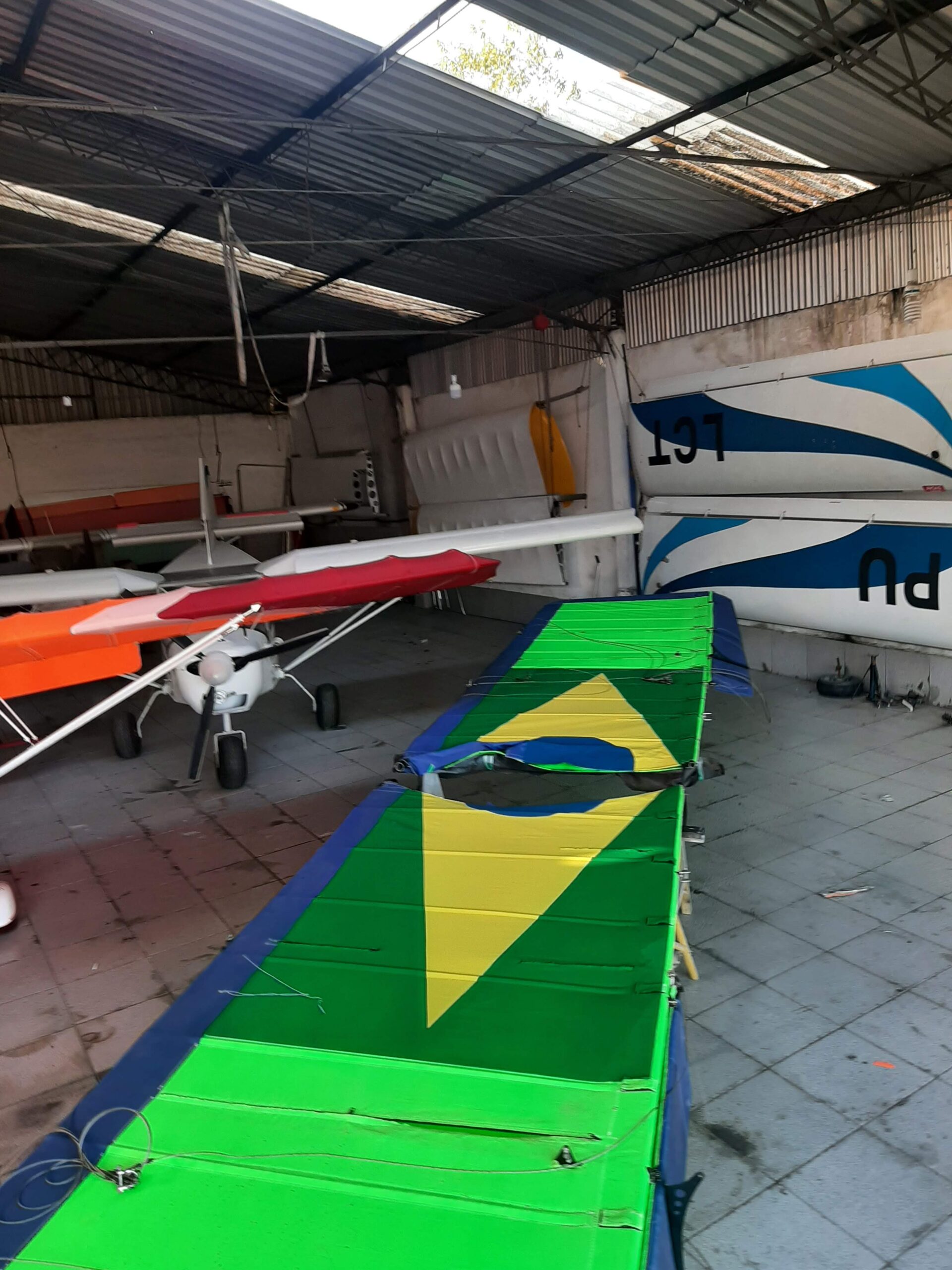 CONFECÇÃO DE VELAME PARA ULTRALEVE - TECIDO DACRON 5 ONÇAS