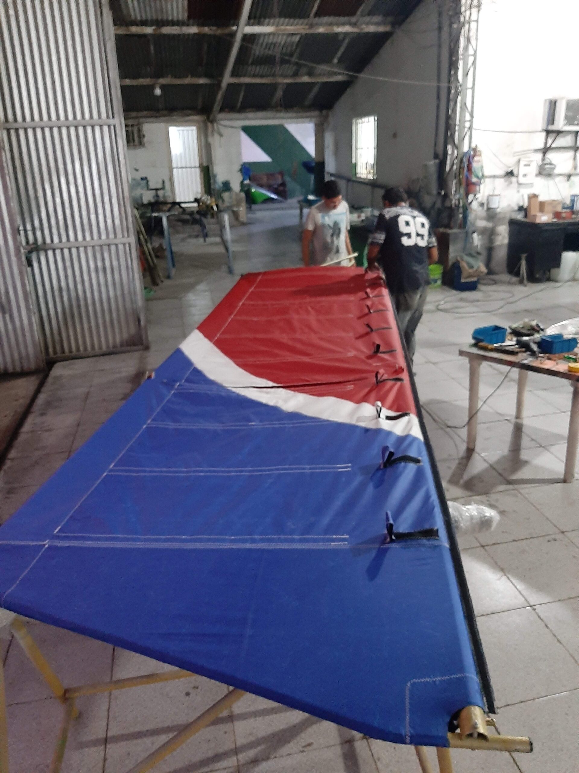 CONFECÇÃO DE VELAME PARA ULTRALEVE - TECIDO DACRON 5 ONÇAS