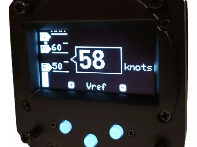 VELOCÍMETRO DIGITAL AERONÁUTICO VEL-01